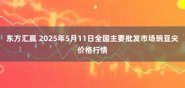 东方汇赢 2025年5月11日全国主要批发市场豌豆尖价格行情